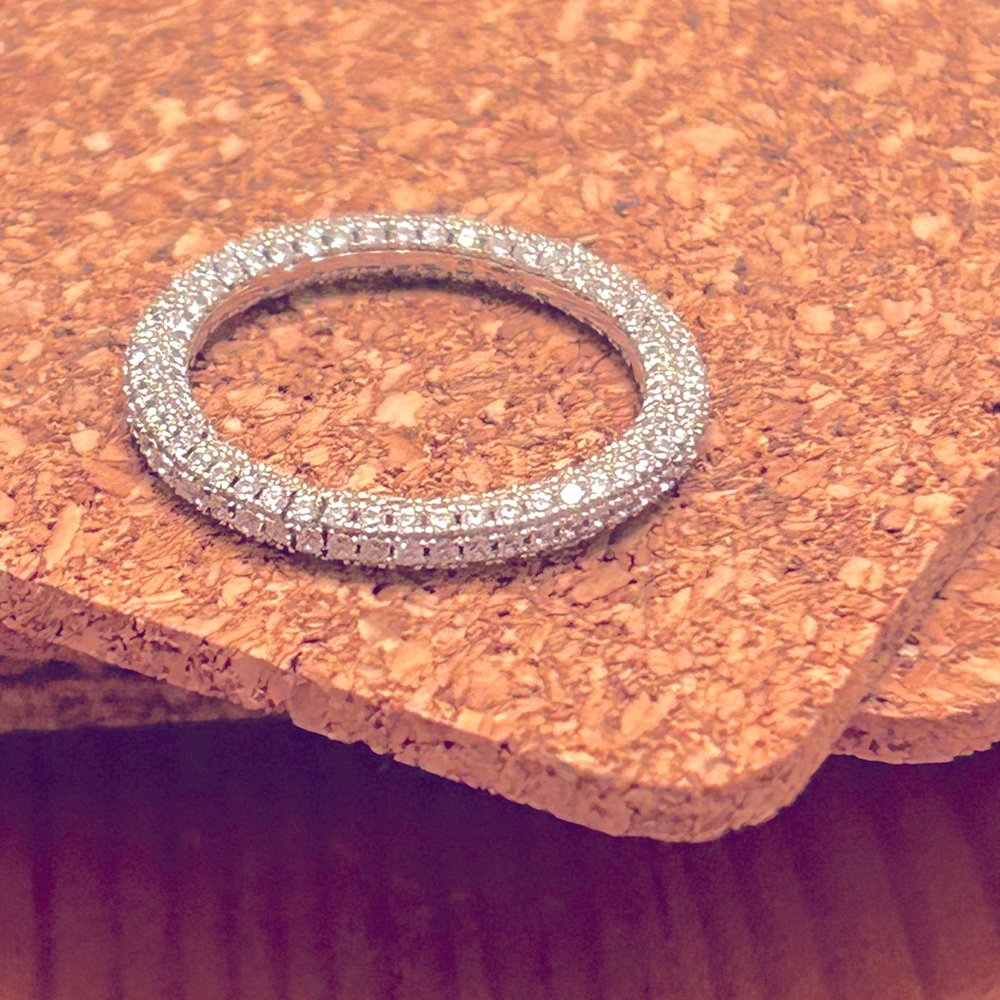 ALL-SIDED ETERNITY BAND RING - Picture 3 of 7